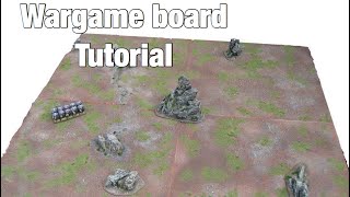 Wargaming board for miniature wargames [upl. by Wojak]