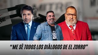 El pase de Eduardo Feinmann y Jorge Lanata con Moldavsky “Me sé todos los diálogos de El Zorro” [upl. by Terrell835]