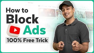 How to Block YouTube ads for Free  2024 [upl. by Llehcor]