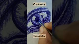 Realistic eye 👀 eye drawing sketch art shorts [upl. by Ibrab942]