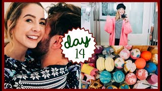 HUGE LUSH HAUL amp HELLO LONDON  VLOGMAS [upl. by Adnilab803]