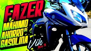 Ahorra muchísima gasolina para moverte en la ciudad FAZER 20 2016 Review  Motovlog [upl. by Martine717]