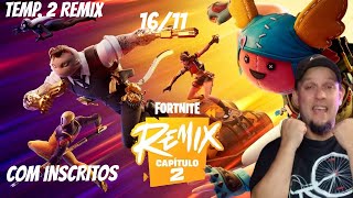 FORTNITE Jogando com inscritos  161124 [upl. by Aicilev]