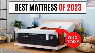 Best Mattress List 2023  The Best Mattresses RANKED [upl. by Haelahk]