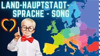 Länder Hauptstädte und Sprachen  Song [upl. by Anirtak]