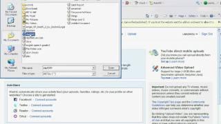 How to post videos onto youtube from Windows Media Player [upl. by Alcott824]