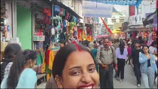 uttarkashi mein Dhanteras ki bheed ll yogita pahadi vlogs 🖇️🧿 ll uttarkashi uttarakhand [upl. by Lockhart]