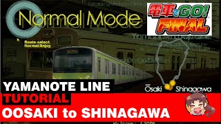 Densha de GO Final PLAYSTATION 2 Tutorial Yamanote Line Oosaki to Shinagawa [upl. by Slaughter723]