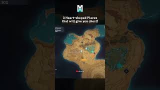 Heartshaped Places with Chest  Genshin Impact [upl. by Champ]