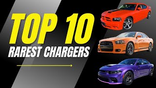 Top 10 Rarest Dodge Charger Models Ever Made 20062023 [upl. by Killigrew]