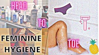 MY FEMININE HYGIENE ROUTINE  TIPS ORAL SUPPLEMENTS INGROWNS HYPERPIGMENTATION HAIR REMOVAL [upl. by Anahsirk]