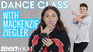 Mackenzie Ziegler Teaches Sage Rosen the Biggest Dance Moves on Tik Tok  Teen Vogue [upl. by Sanfourd815]