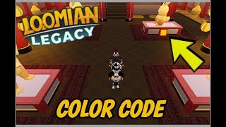 Roblox  The Loomian Legacy ColorCode in the Pagoda [upl. by Dulce676]