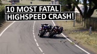 10 MOST FATAL HIGHSPEED CRASHES [upl. by Irovi]