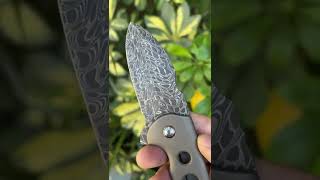 Burchtree Bladeworks Genesis Custom Knife from R1MarketPlace [upl. by Kciredorb]