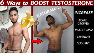 6 simple TIPS to BOOST TESTOSTERONE NATURALLY  Mens Fashion Tamil [upl. by Eemyaj]