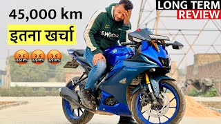 YAMAHA R15 V4 LONG TERM DETAILED OWNERSHIP REVIEW  VERY EXPENSIVE [upl. by Baras]