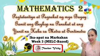 MATH 2  Estimates and measures length using meter or centimeter [upl. by Banquer525]