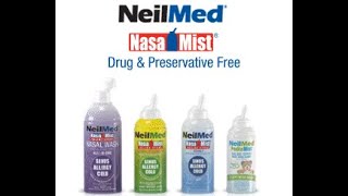 NeilMed NasaMist All in One Multi Purpose Saline Spray [upl. by Adas]