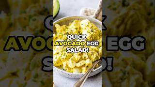 Easy Avocado Egg Salad A creamy nutritious delight perfect for any meal newsinaminute [upl. by Audris563]