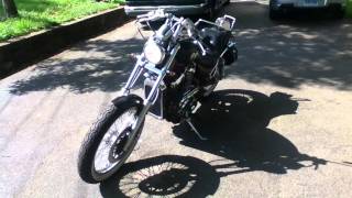 Suzuki Intruder Bobber Pt2 June 2011 [upl. by Greenquist]