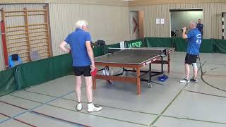 Werner Gerabronn vs Sperrr Sparta Nuernberg Tischtennis Wilhelmsdorf 20210912 Bavarian Race 2 [upl. by Amik290]