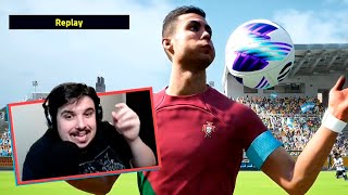 eFootball 2024 é LINDO nos REPLAYS [upl. by Aidyl468]