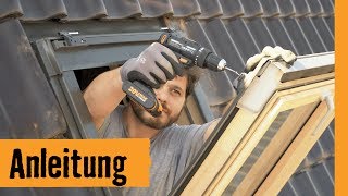 Rollladen nachrüsten am Dachfenster  HORNBACH Meisterschmiede [upl. by Audsley390]