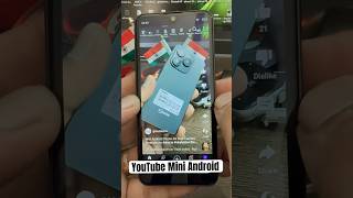 Watching YouTube Mini Android Palm Phone 4G Dual Sim Camera Smartphone shorts trendingshorts [upl. by Tik]