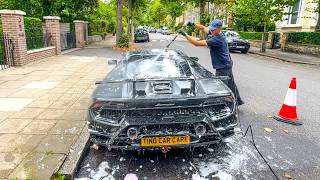 Day in the Life of a Luxury Car Cleaner in the UK [upl. by Bunni]