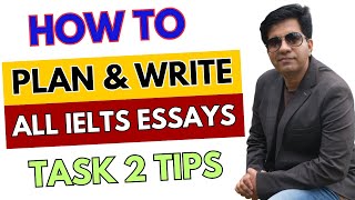 How To Plan amp Write All IELTS Essays  Writing Task 2 Tips By Asad Yaqub [upl. by Ario]