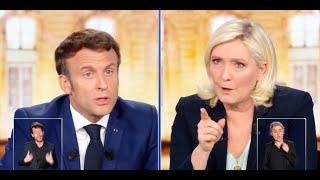 Macron à Le Pen  quotVous allez créer la guerre civilequot avec linterdiction du voile islamique [upl. by Bibby]