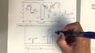 Organic Chemistry II  Solving a Structure Based on IR and NMR Spectra [upl. by Figge475]