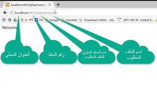 إعداد برنامج Xampp وإنشاء وتنفيذ ملف php [upl. by Ambert903]