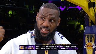 LeBron James Reacts to Reaves Three Lakers Advancing to Semifinals in Vegas [upl. by Lucius]