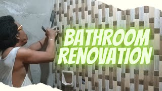 Renovation from bodega to beautiful Bathroom [upl. by Grenville]