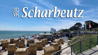 Scharbeutz an der Ostsee  Lübecker Bucht 3D 180 VR [upl. by Nomaid]