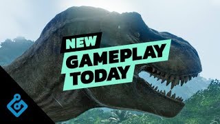 New Gameplay Today  Jurassic World Evolution [upl. by Solracsiul]