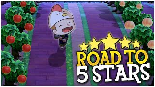 How To Make An AMAZING Fruit Tree Orchard Road To 5 Star Island  Animal Crossing New Horizons [upl. by Murray345]