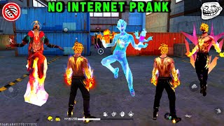 No Internet Prank 🚫 With New Paradox Legendry Bundle ⚡999 Prank 😈 Garena Free Fire 🔥 Y GAMING [upl. by Eahsel]