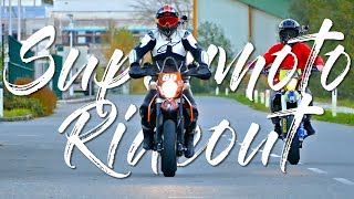 SUPERMOTO RIDEOUT  KTM 690 SMC  SMC R  broda [upl. by Liagabba164]