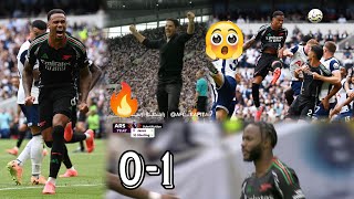 😳 Arsenal HUMBLES Spurs In London Derby🔥G Magalhaes GoalSterling’s Debut Spurs 01 Arsenal [upl. by Natsyrt]