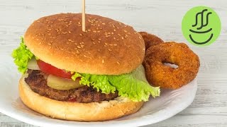 Püf Noktalarıyla Hamburger Tarifi  Hamburger Köftesi Nasıl Yapılır  Evde Hamburger Yapımı [upl. by Herson997]