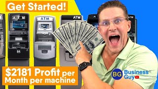 How to Start an ATM Business  How Much Can You MAKE [upl. by Asaeret555]