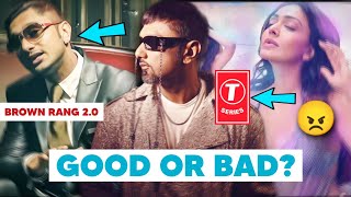 BROWN RANG 20 REVIEW YO YO HONEY SINGH ‼️ TSERIES 😠 KUDIYE NE TERE  DHEETH HONEY SINGH [upl. by Melissa]