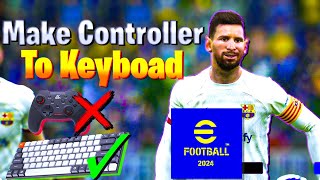 How to play eFootball 2024 on PC with KEYBOARD  eFootball 2024 Keyboard Controls [upl. by Cristiona]