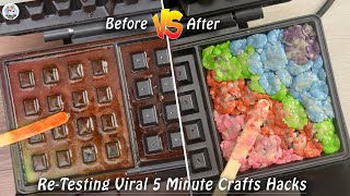 Testing Out Viral Food Hacks By 5 MINUTE CRAFTS  ReTesting 5 Minute Crafts Food Hacks Part 3  H P [upl. by Bianka]