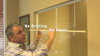 How to Install a Spring Tension Curtain Rod [upl. by Alexandr]