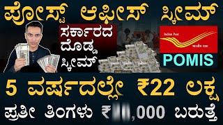 Earn Extra Income Every Month  2024 Post Office Scheme  Finance  Masth Magaa  Amar Prasad [upl. by Eceirahs]