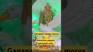 Amchya papani ganapati anala trendingbappaganapatiganeshchaturthivisarjanshortsfeedshorts [upl. by Elleved270]